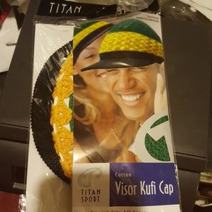 Titan Sports Visor kufi cap cotton one-size-fits-